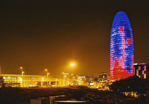 Barcelona Szállás - Torre Agbar